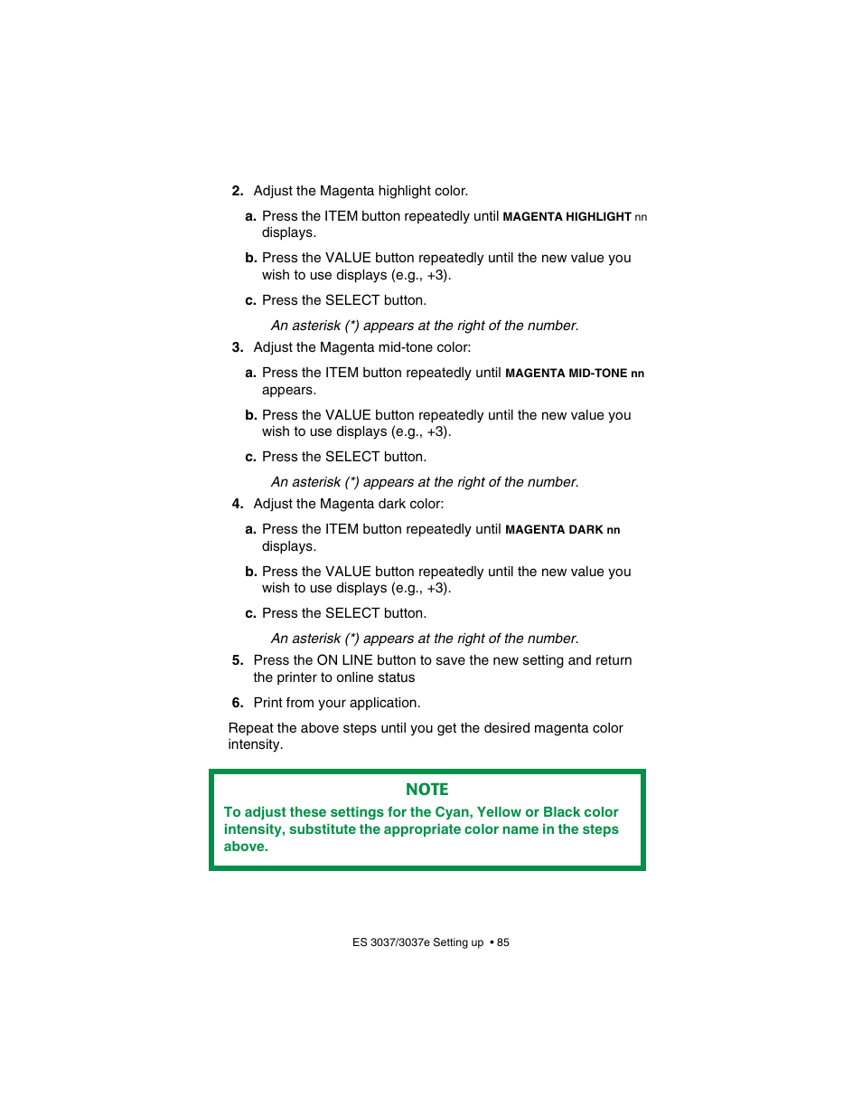 Oki 3037 User Manual | Page 85 / 546