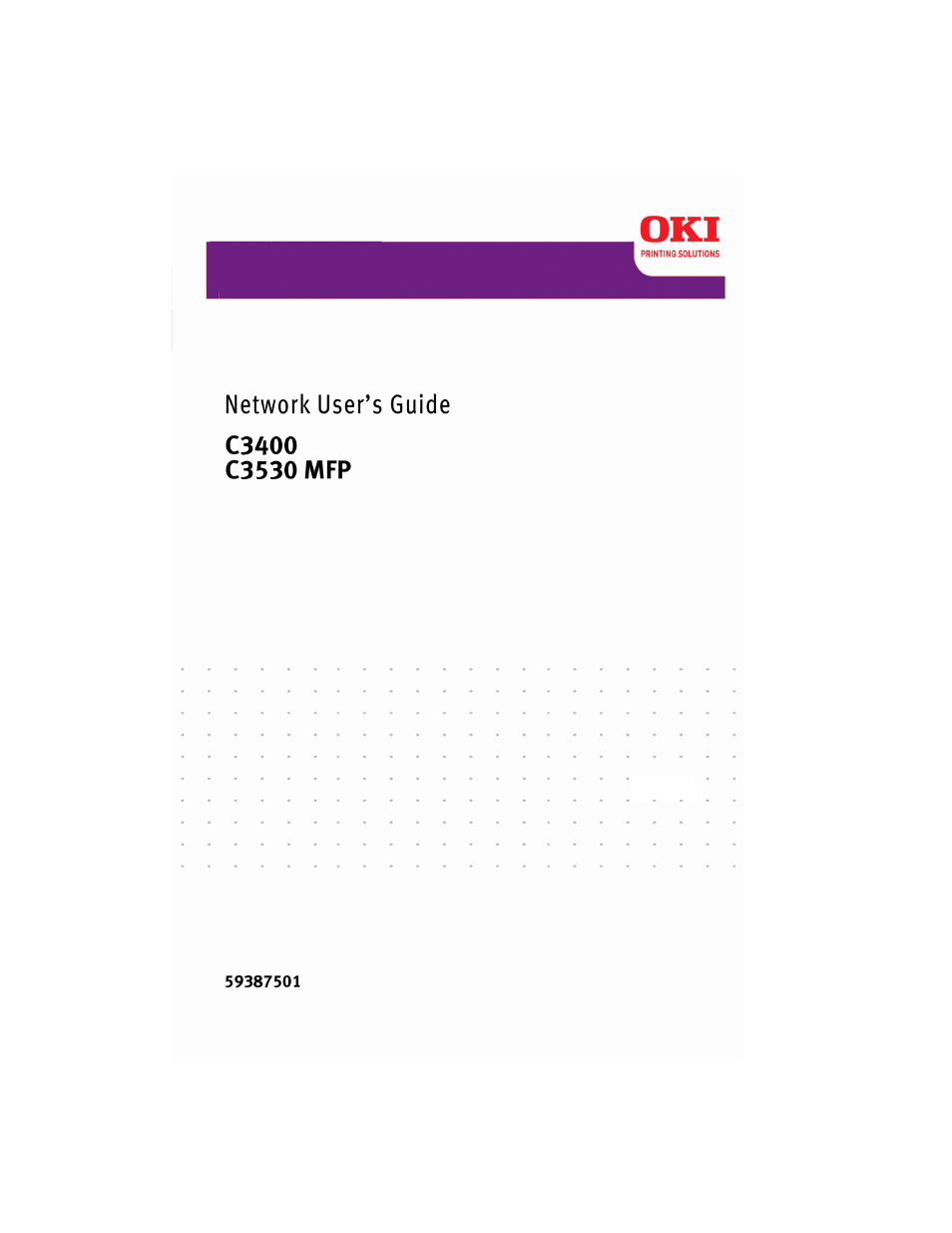 Oki C3400 User Manual | 35 pages