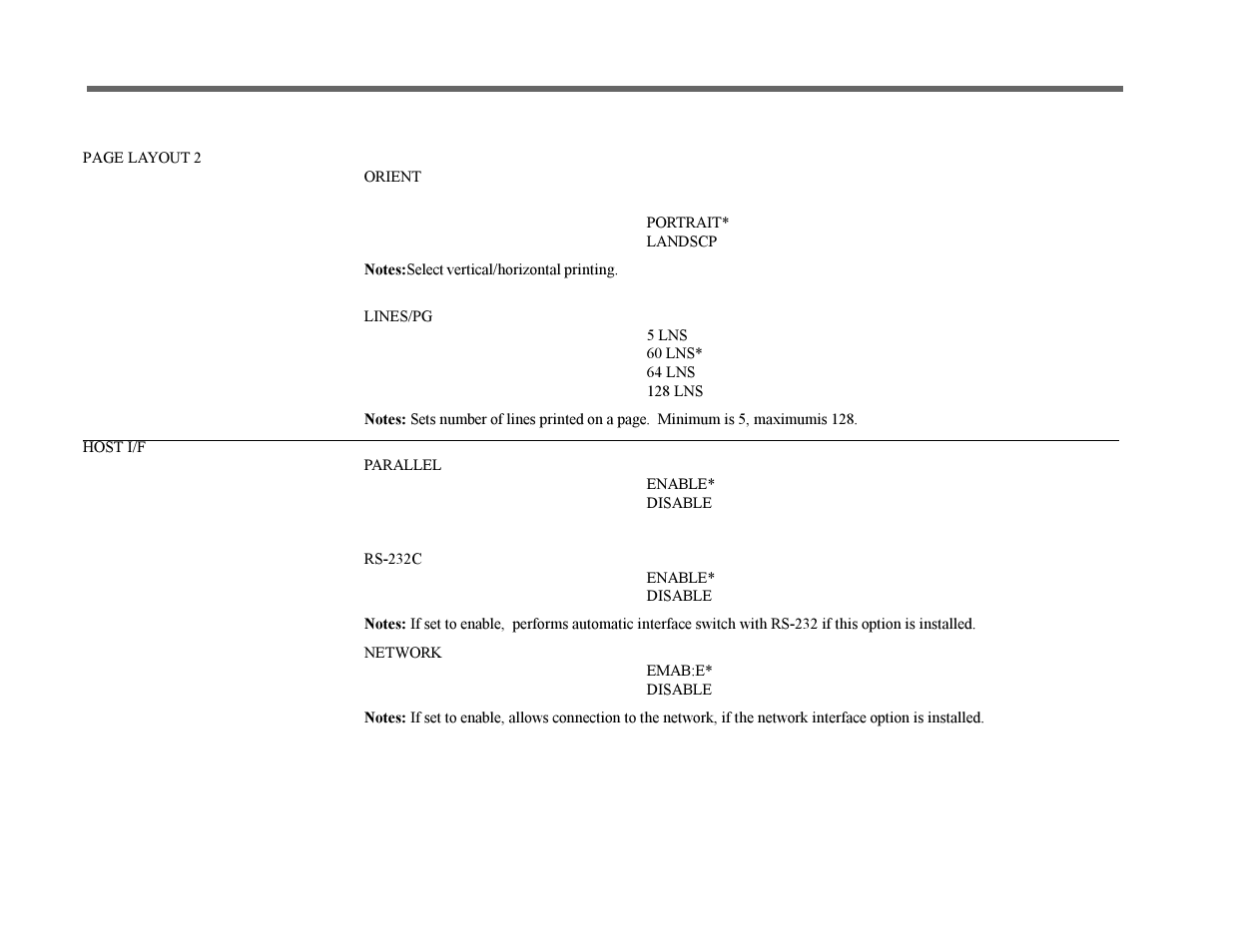 Operating your printer 2, Level 1 menu | Oki 12i User Manual | Page 36 / 66