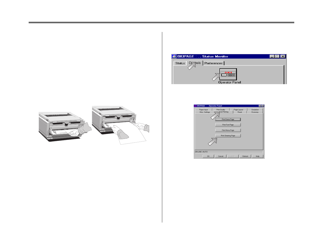 Printer maintenance | Oki 12i User Manual | Page 47 / 66