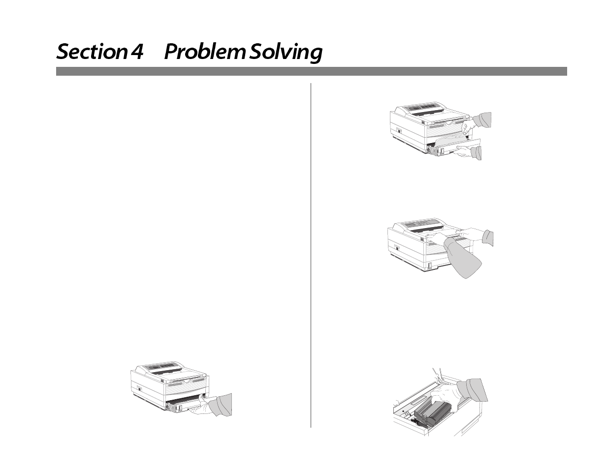 Problem solving | Oki 12i User Manual | Page 48 / 66