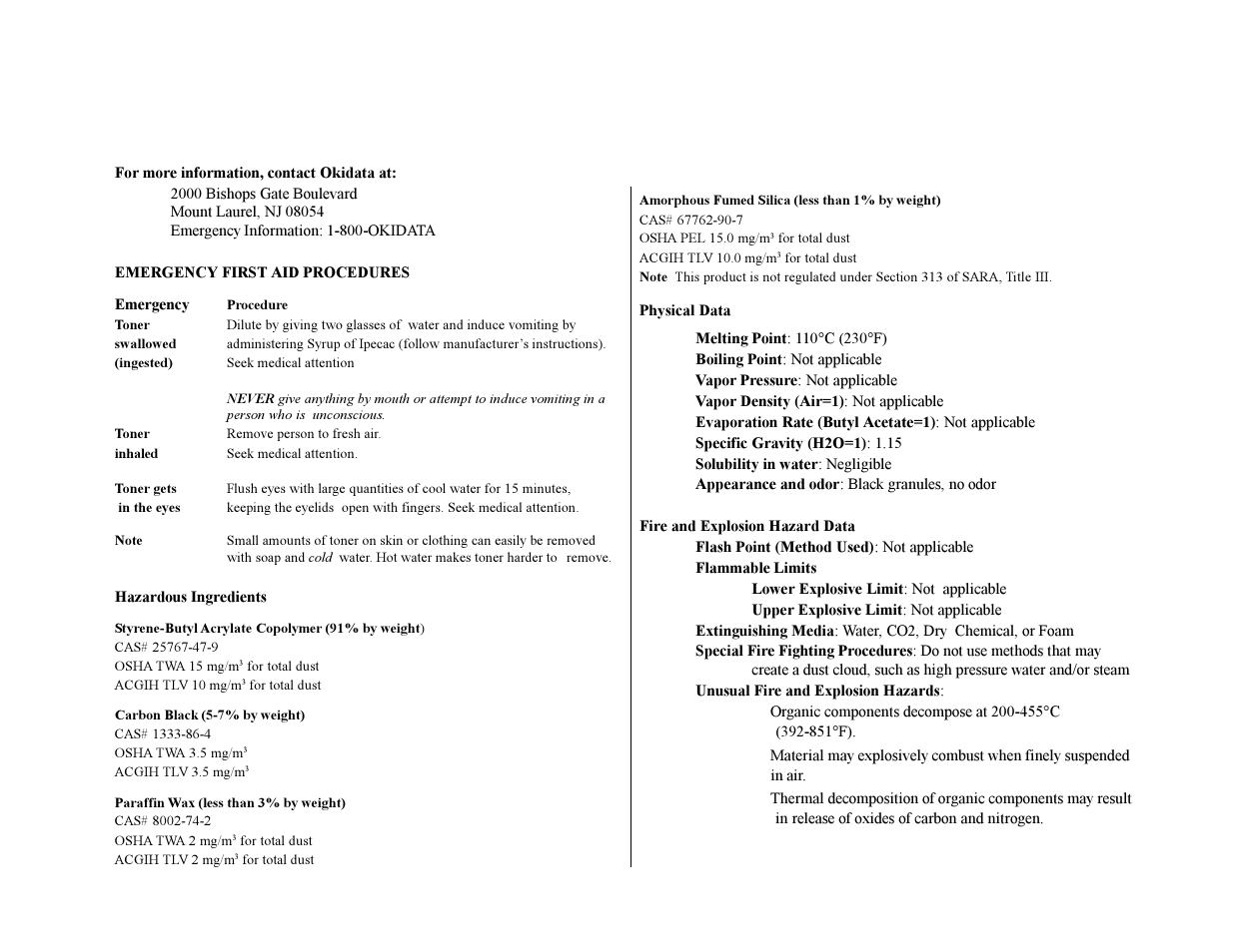 Oki 12i User Manual | Page 65 / 66