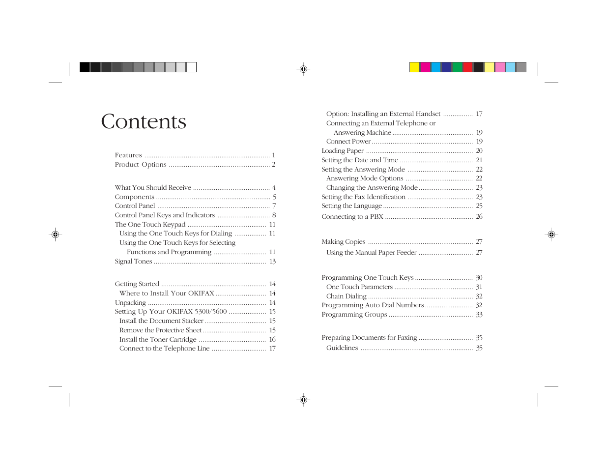 Oki 5300 Plus User Manual | Page 10 / 109