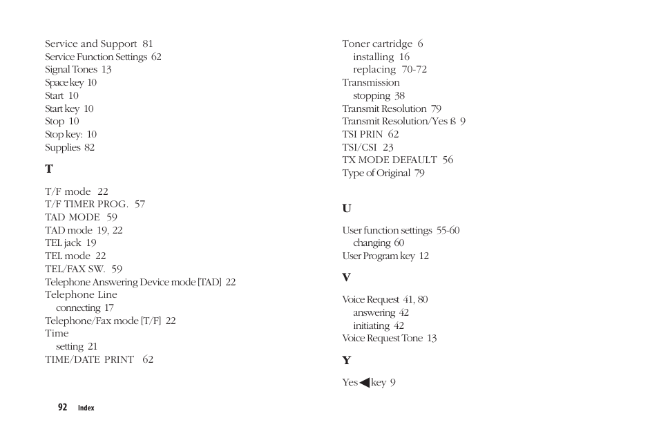 Oki 5300 Plus User Manual | Page 105 / 109