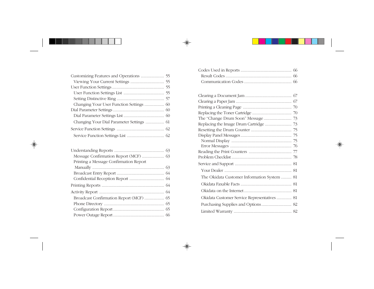 Oki 5300 Plus User Manual | Page 12 / 109