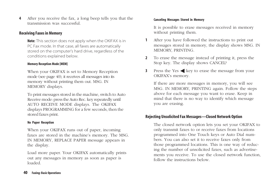 Oki 5300 Plus User Manual | Page 53 / 109