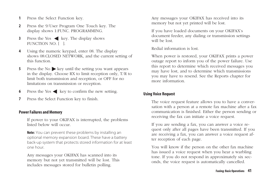 Oki 5300 Plus User Manual | Page 54 / 109