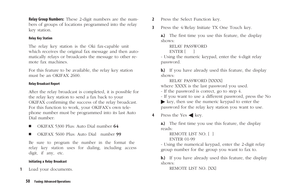 Oki 5300 Plus User Manual | Page 63 / 109