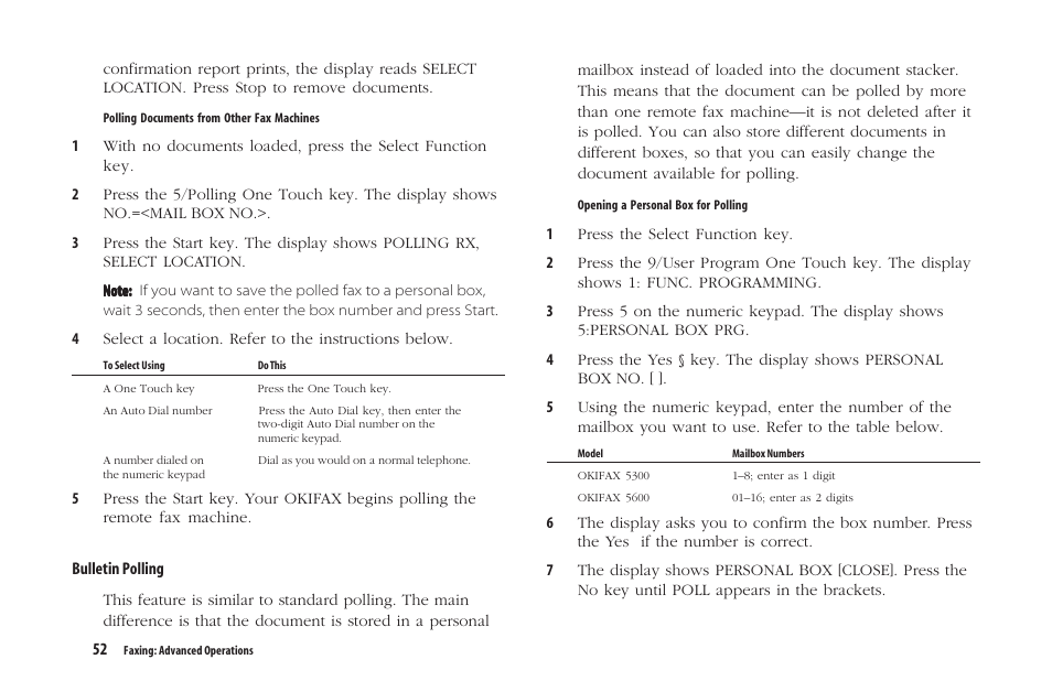 Oki 5300 Plus User Manual | Page 65 / 109