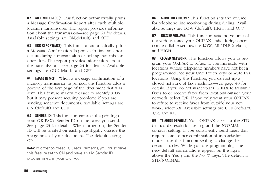 Oki 5300 Plus User Manual | Page 69 / 109