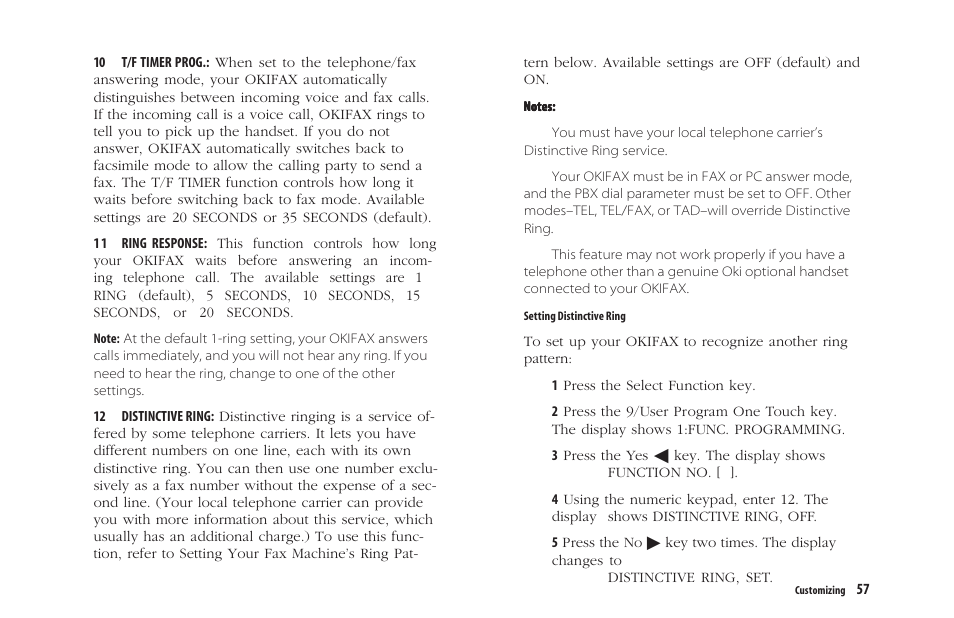 Oki 5300 Plus User Manual | Page 70 / 109
