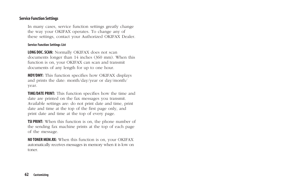Oki 5300 Plus User Manual | Page 75 / 109