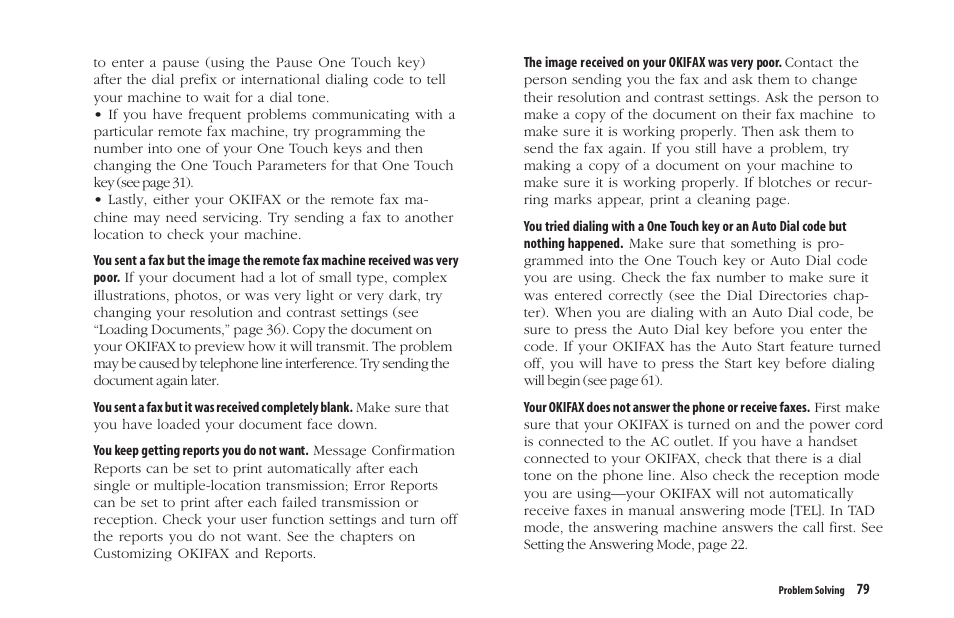 Oki 5300 Plus User Manual | Page 92 / 109