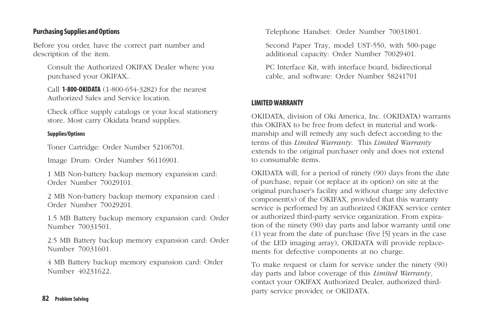 Oki 5300 Plus User Manual | Page 95 / 109