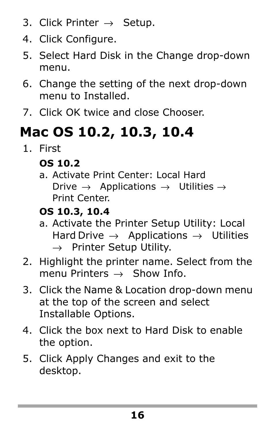 Oki Hard Disk Drive User Manual | Page 16 / 16