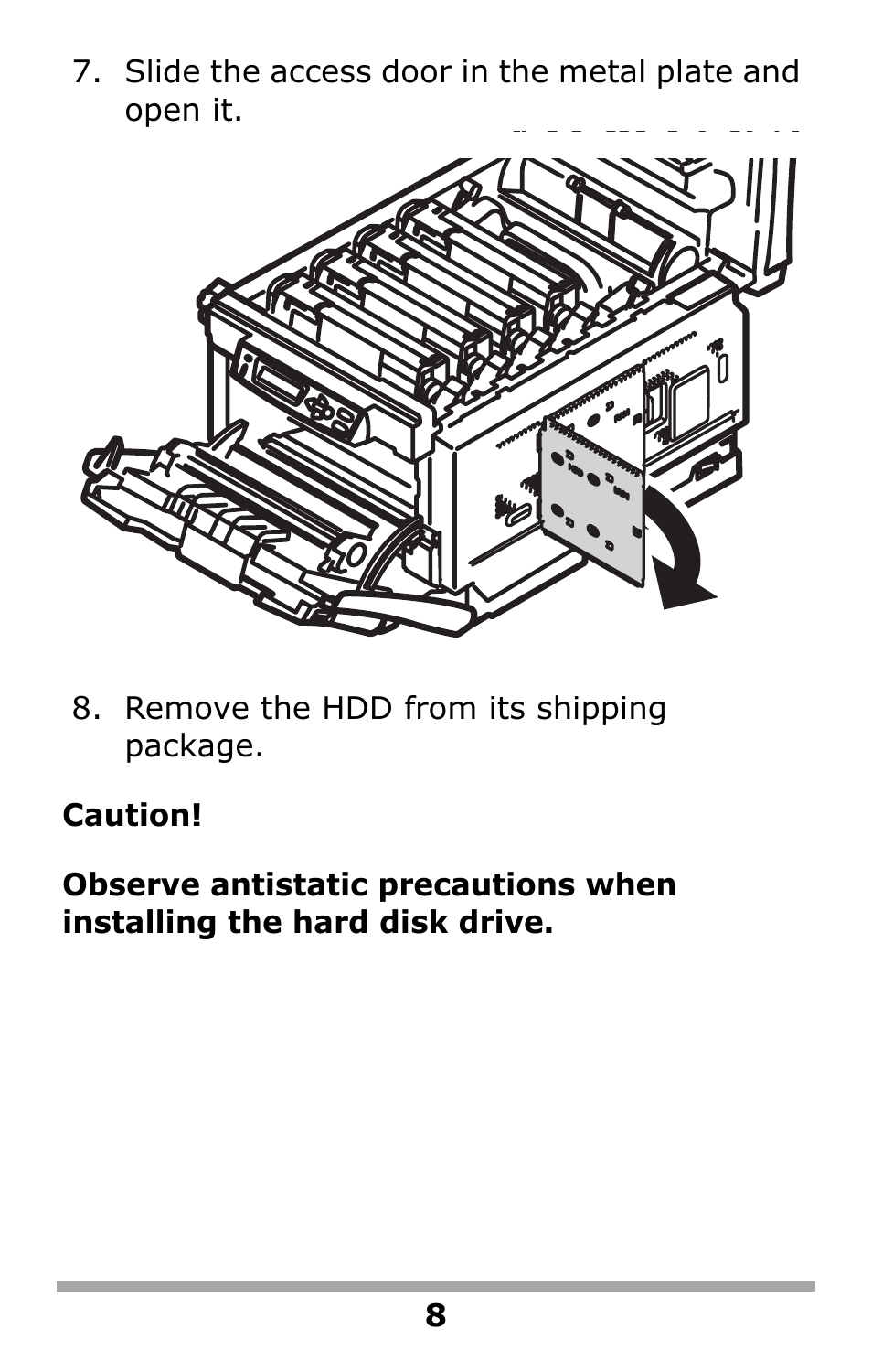 Oki Hard Disk Drive User Manual | Page 8 / 16