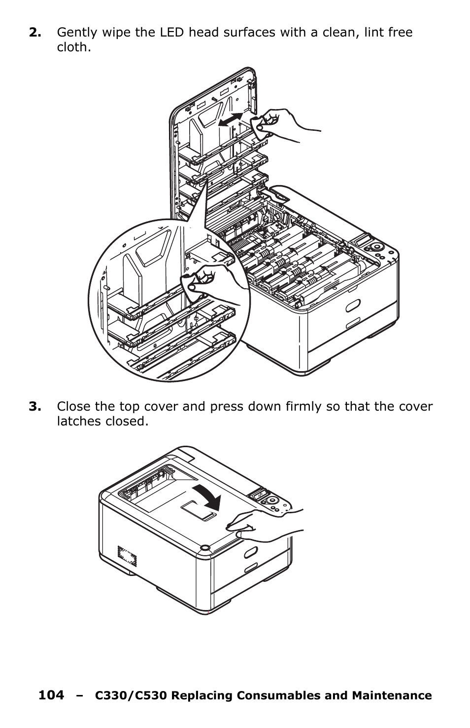 Oki C330 User Manual | Page 104 / 135