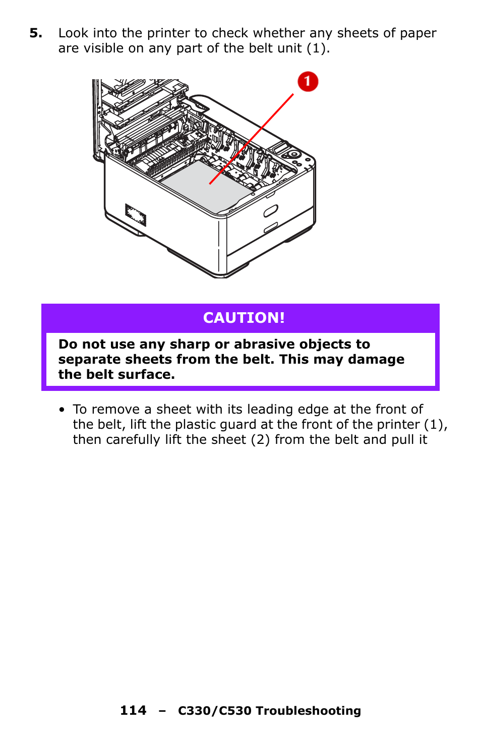 Oki C330 User Manual | Page 114 / 135