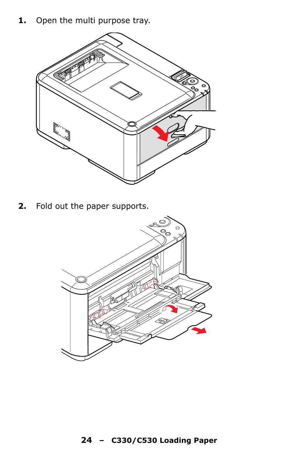 Oki C330 User Manual | Page 24 / 135