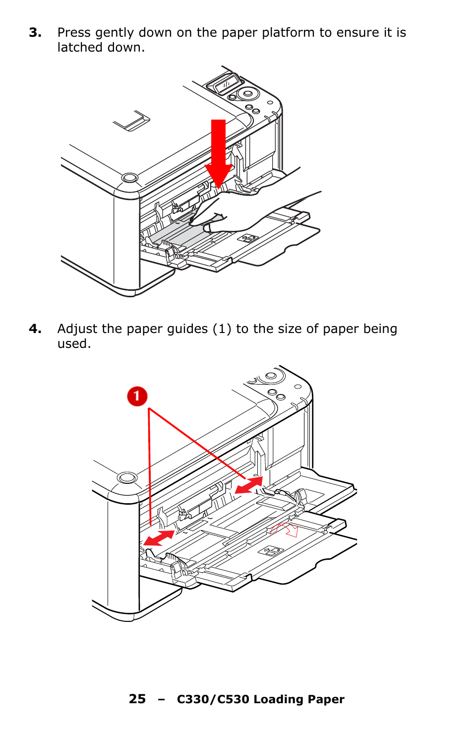 Oki C330 User Manual | Page 25 / 135