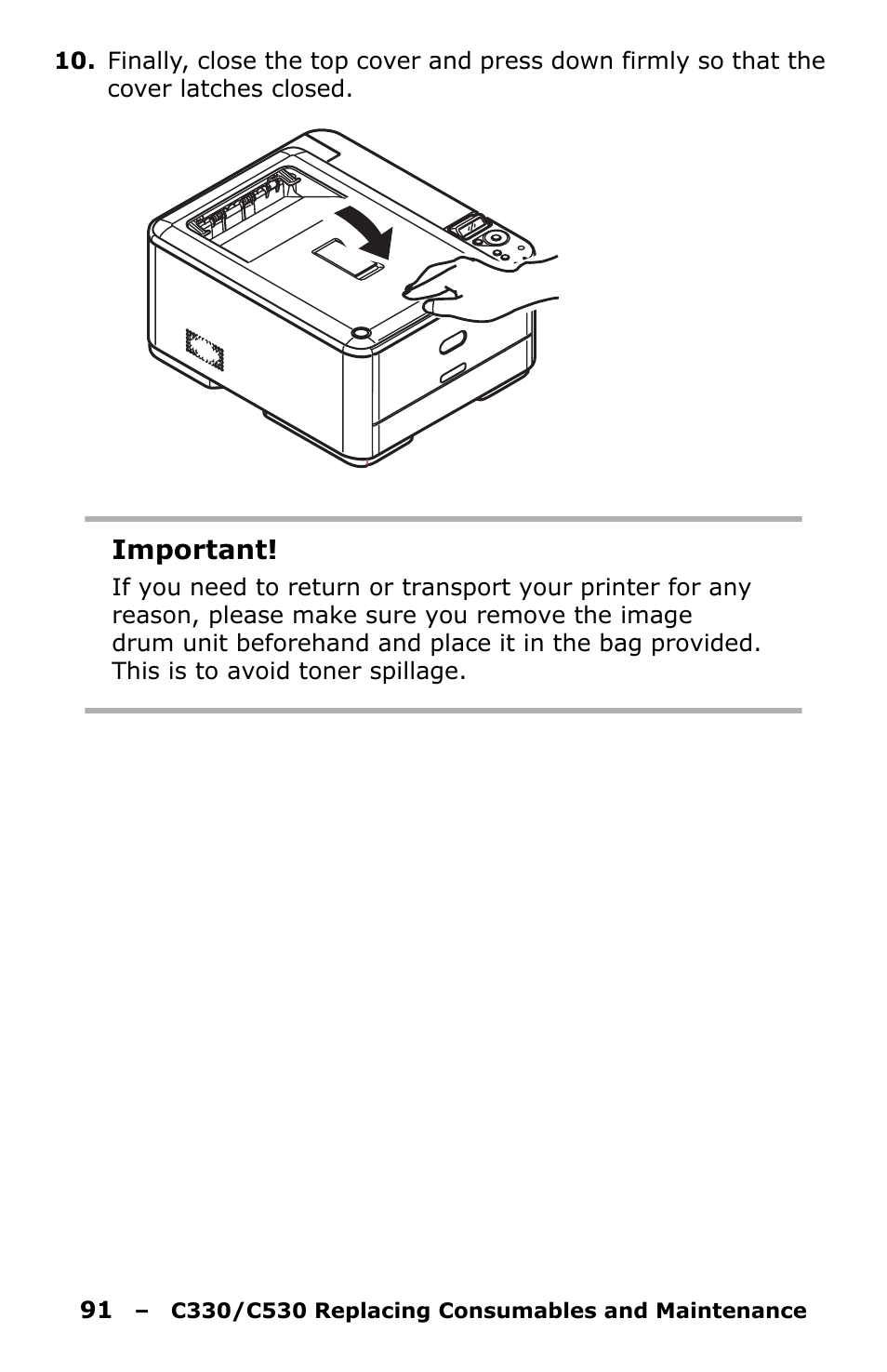 Oki C330 User Manual | Page 91 / 135