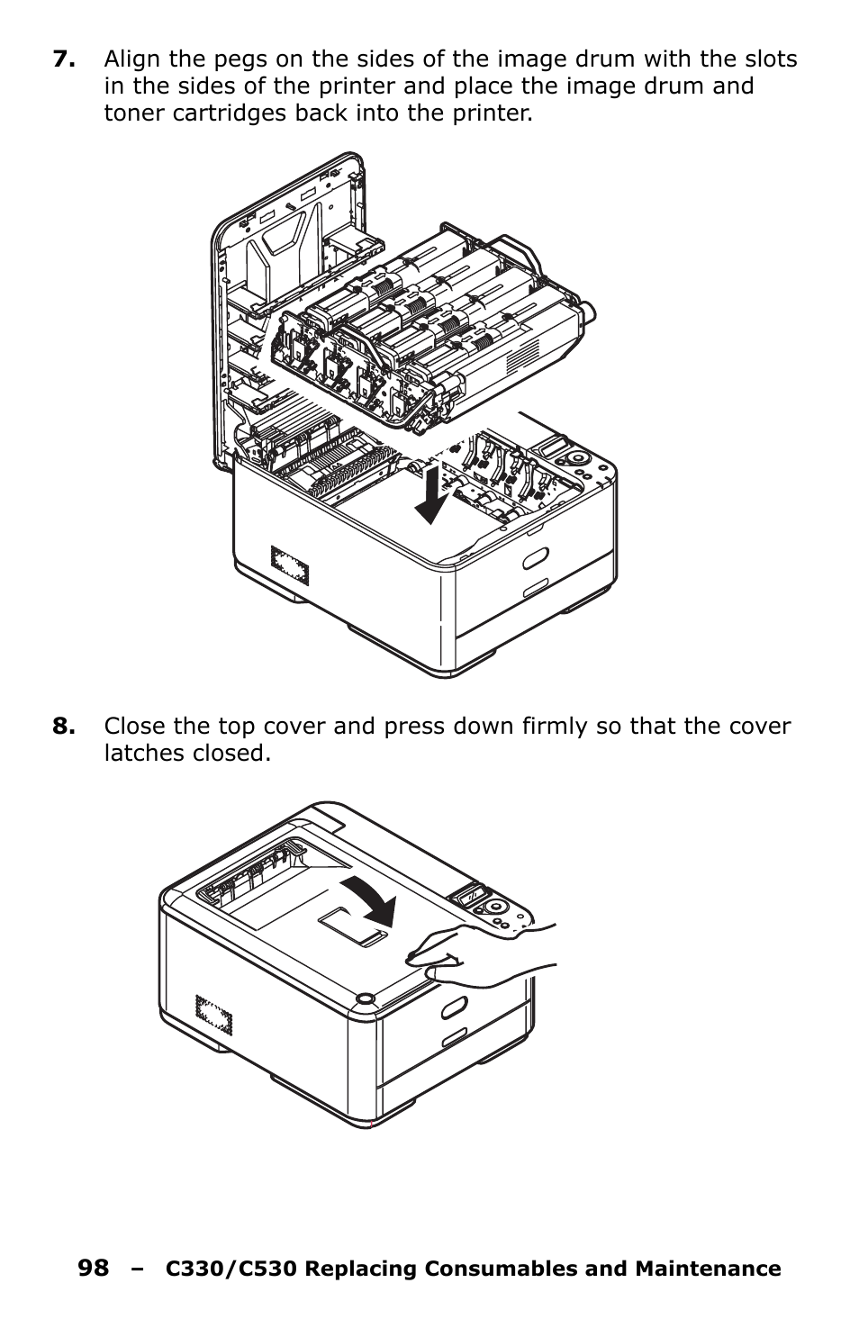 Oki C330 User Manual | Page 98 / 135