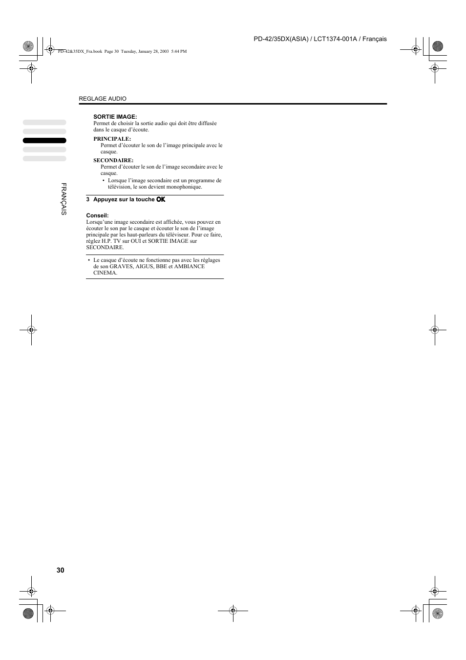 JVC PD-35DX User Manual | Page 120 / 225