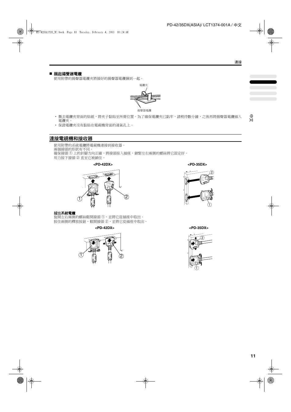 JVC PD-35DX User Manual | Page 57 / 225