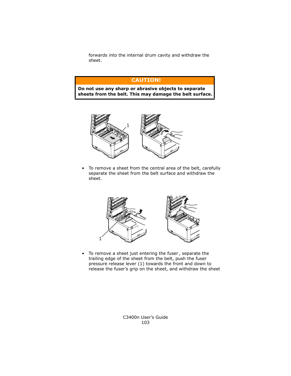 Oki C 3400n User Manual | Page 103 / 144
