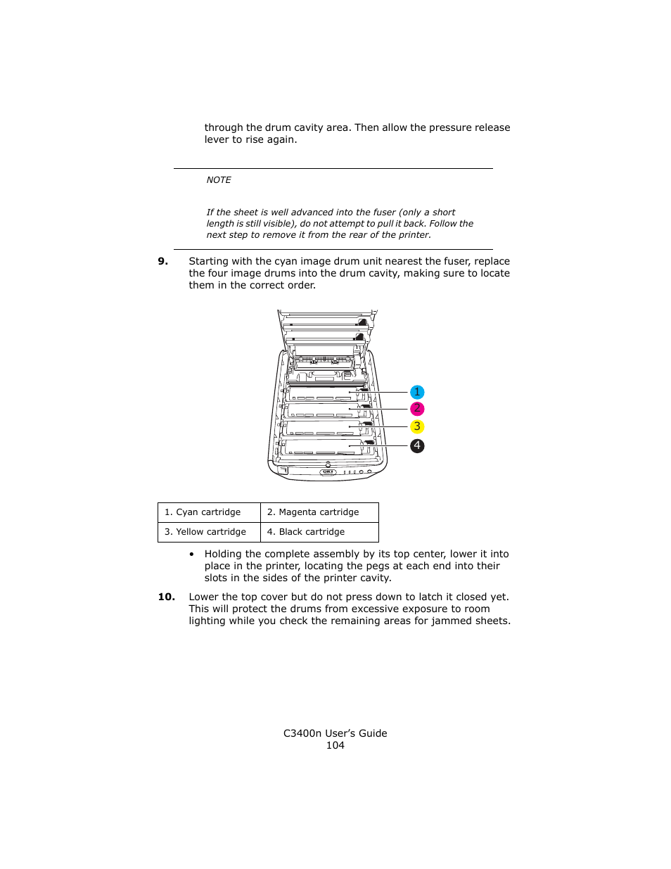 Oki C 3400n User Manual | Page 104 / 144