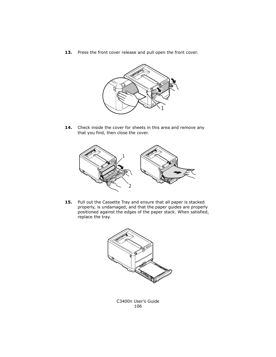Oki C 3400n User Manual | Page 106 / 144
