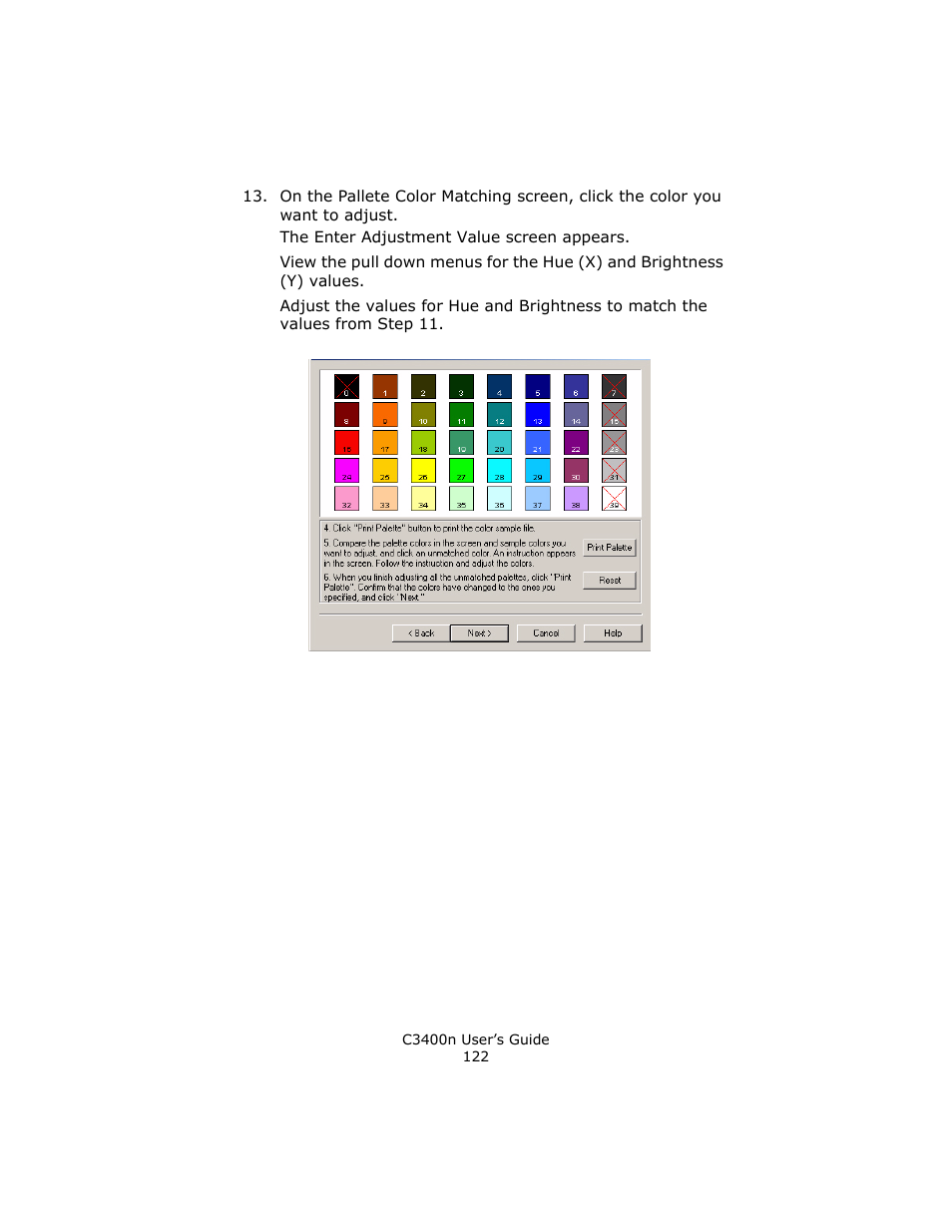 Oki C 3400n User Manual | Page 122 / 144