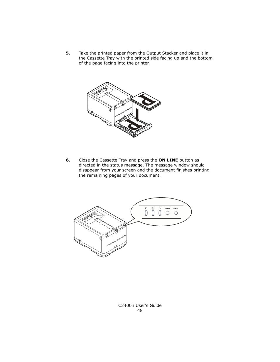 Oki C 3400n User Manual | Page 48 / 144