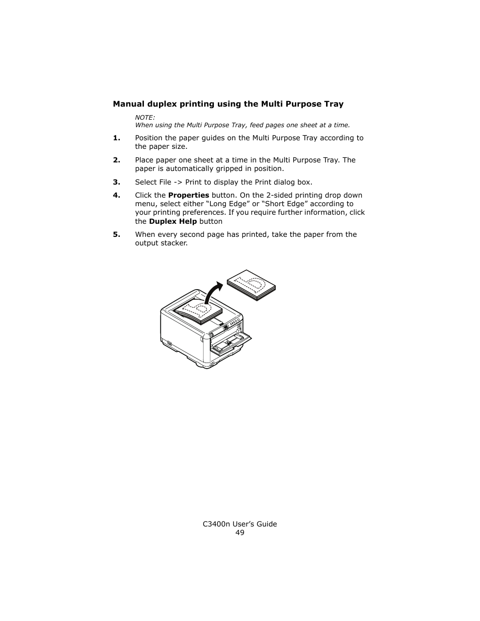 Oki C 3400n User Manual | Page 49 / 144