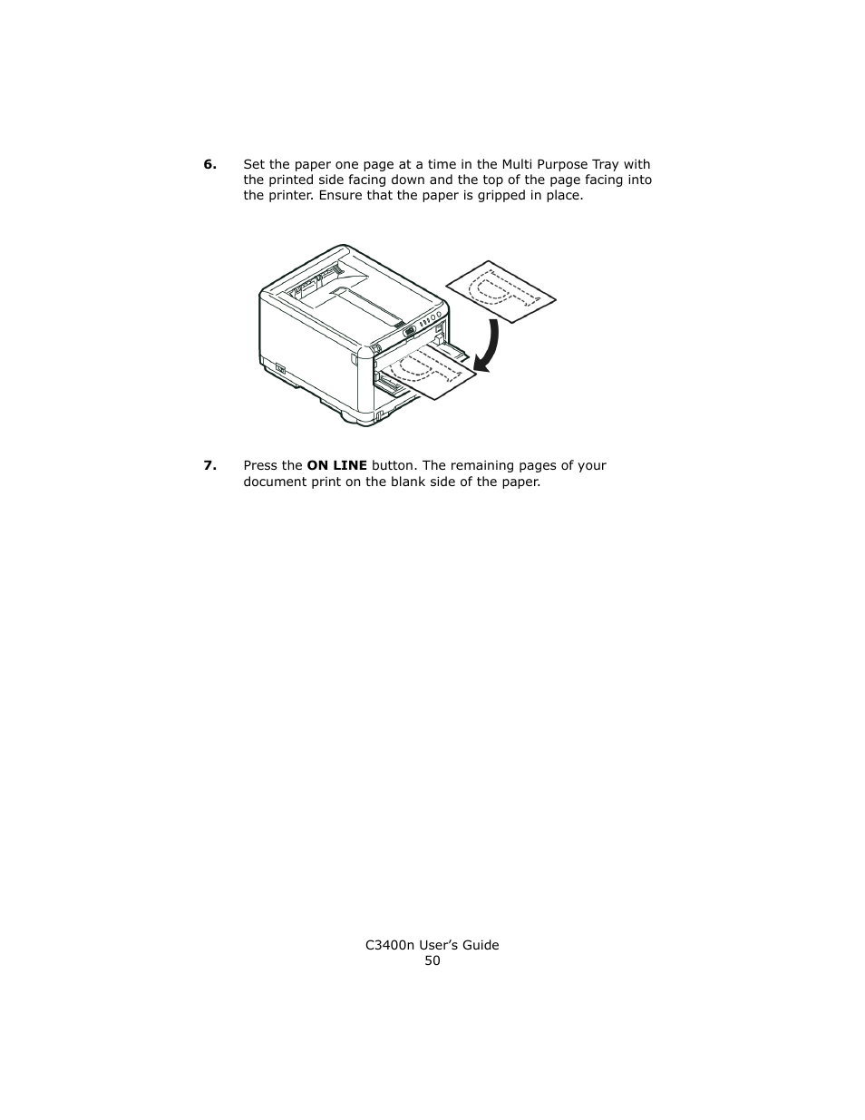 Oki C 3400n User Manual | Page 50 / 144