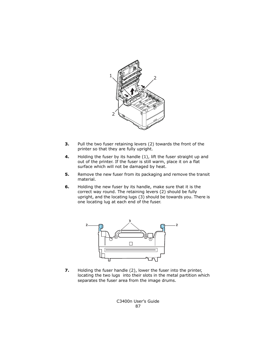 Oki C 3400n User Manual | Page 87 / 144