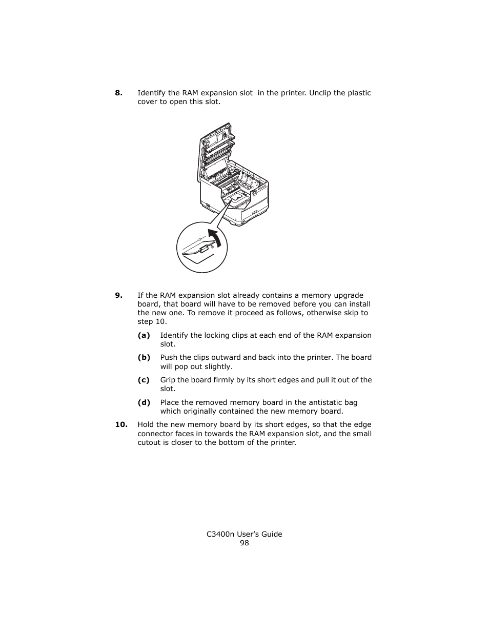 Oki C 3400n User Manual | Page 98 / 144