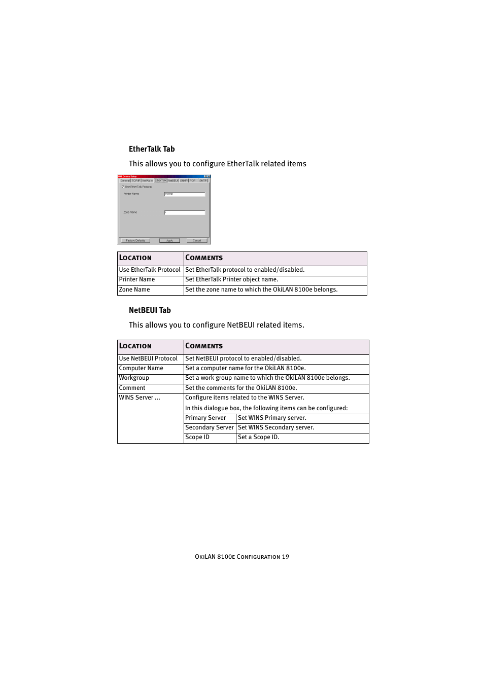 Oki 8100e User Manual | Page 19 / 106