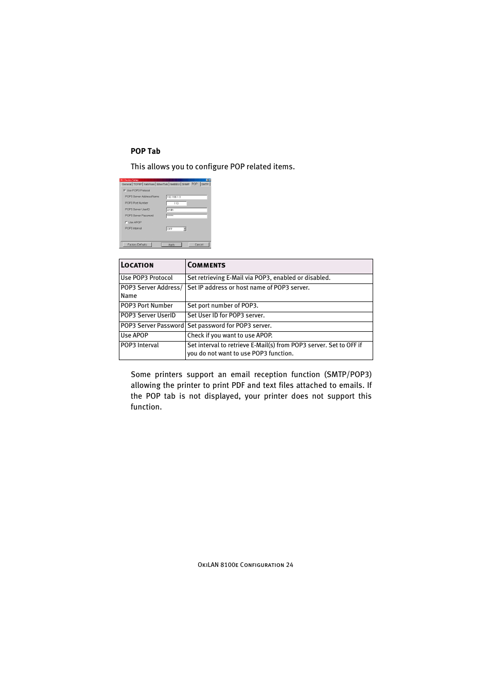 Oki 8100e User Manual | Page 24 / 106