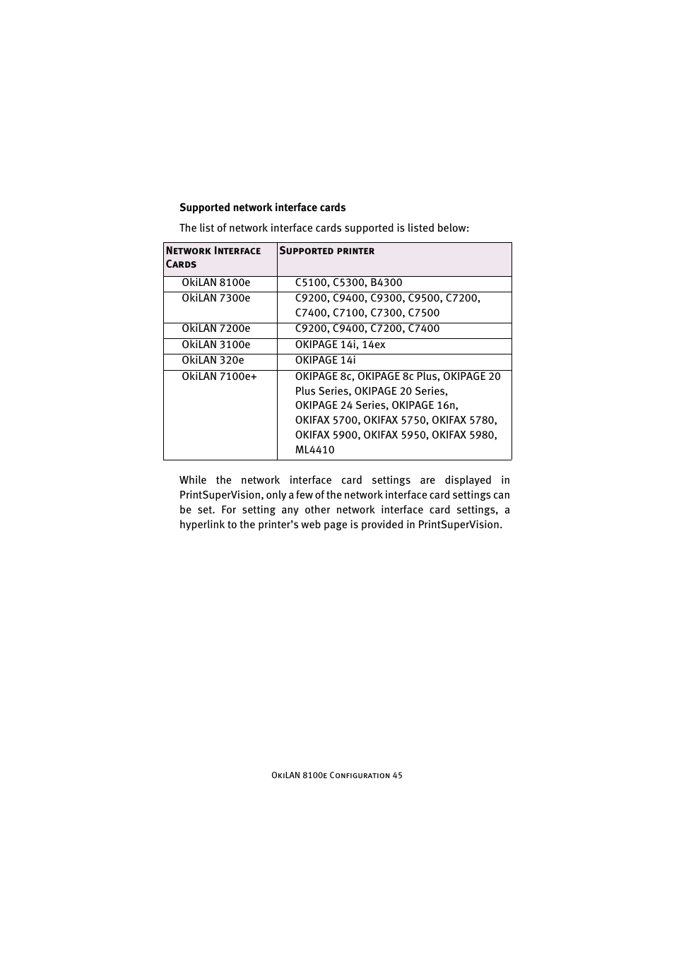 Oki 8100e User Manual | Page 45 / 106