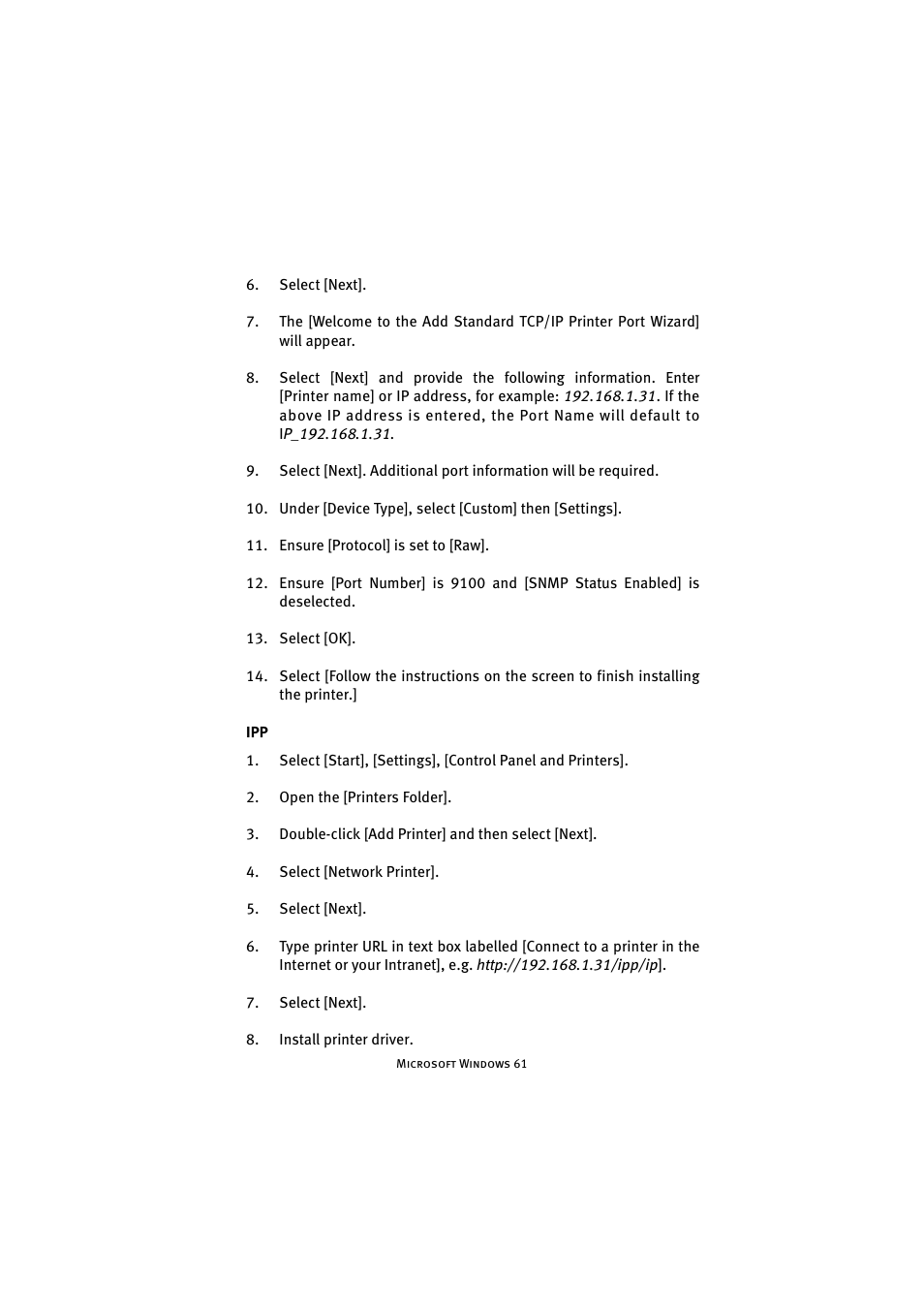 Oki 8100e User Manual | Page 61 / 106