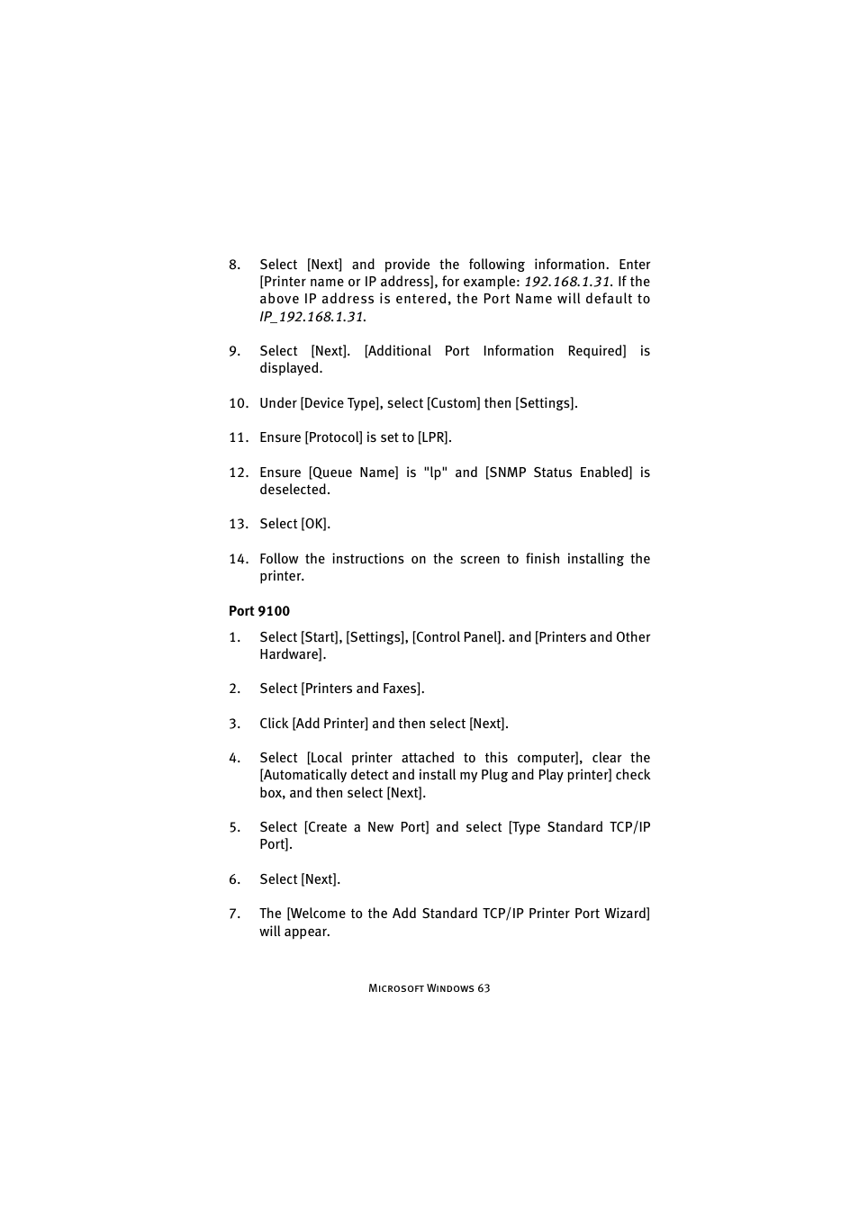Oki 8100e User Manual | Page 63 / 106