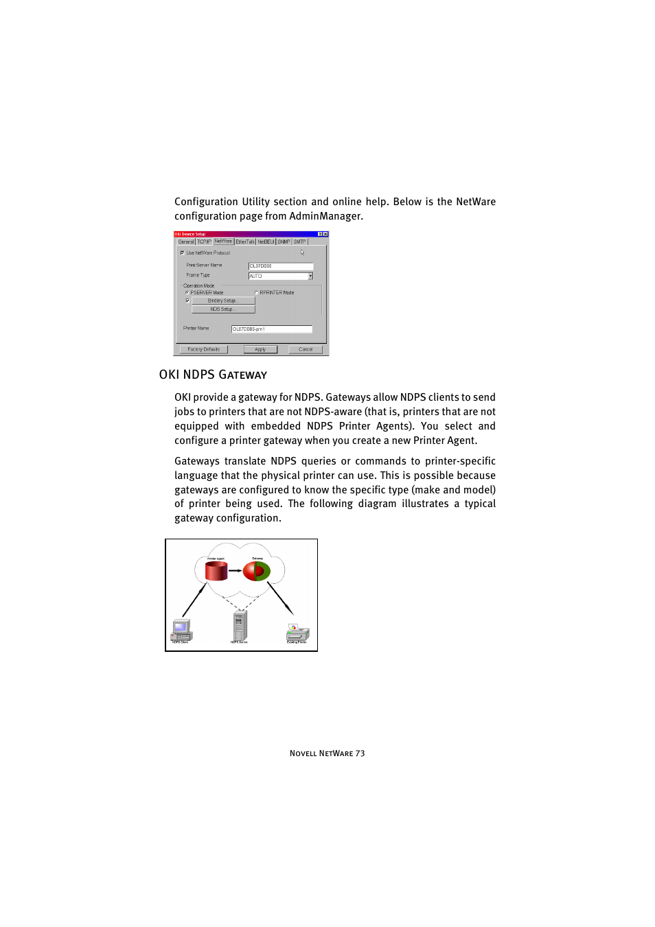Oki ndps gateway | Oki 8100e User Manual | Page 73 / 106