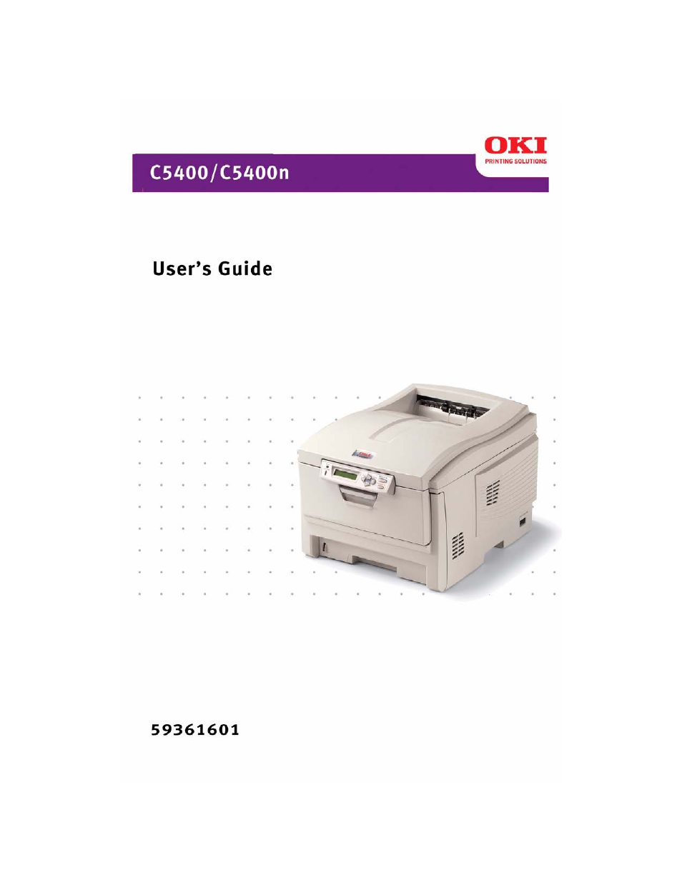 Oki C 5400n User Manual | 328 pages