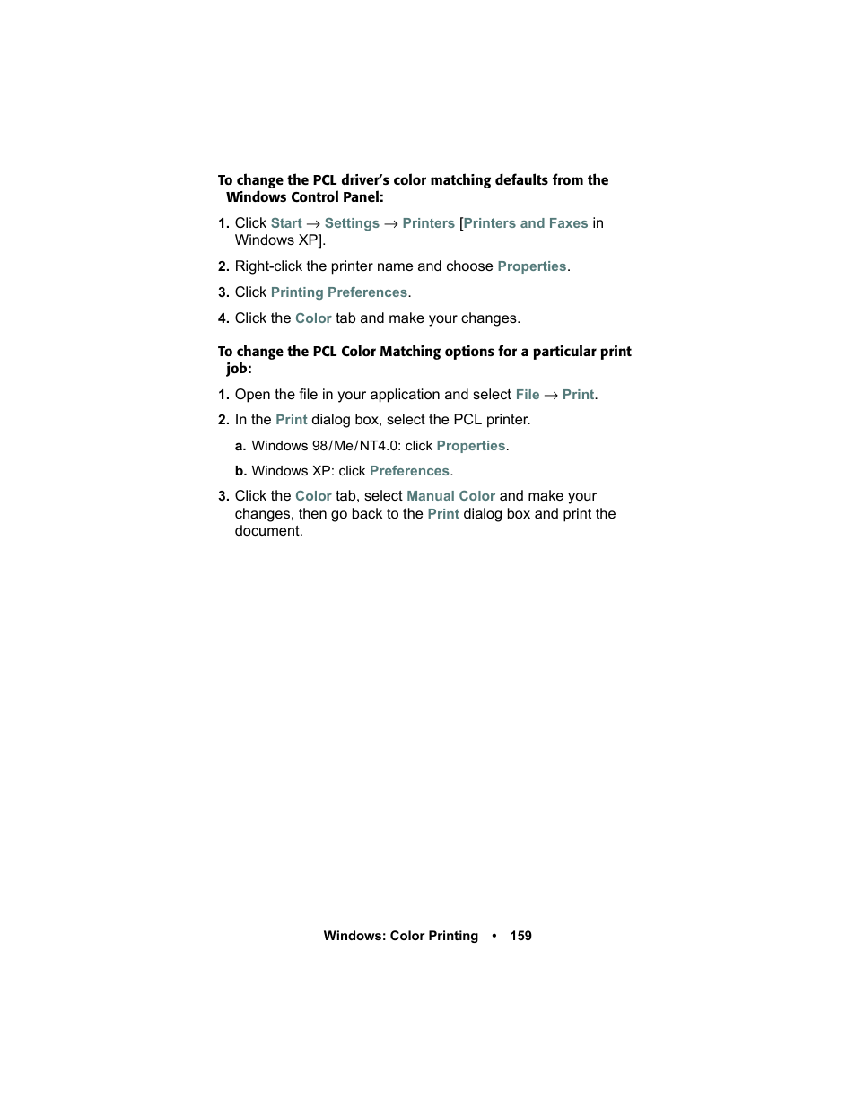 Oki C 5400n User Manual | Page 161 / 328