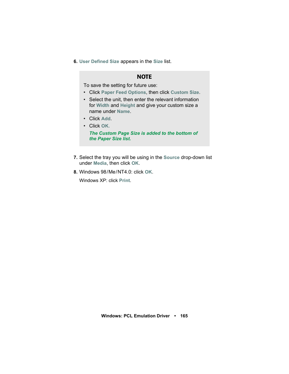Oki C 5400n User Manual | Page 167 / 328
