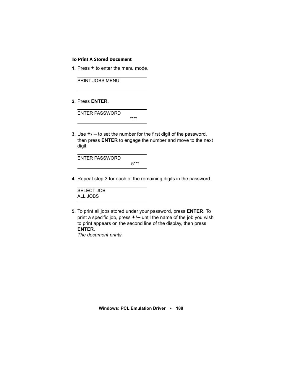 Oki C 5400n User Manual | Page 190 / 328