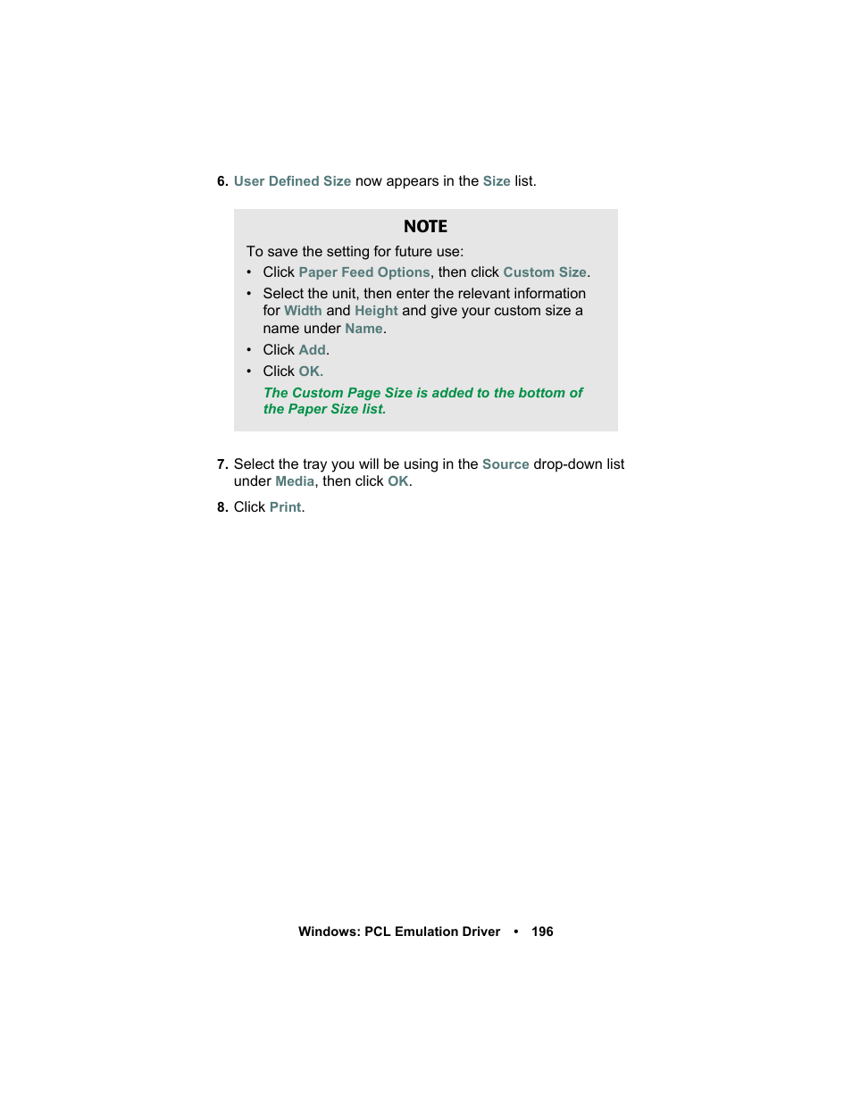 Oki C 5400n User Manual | Page 198 / 328