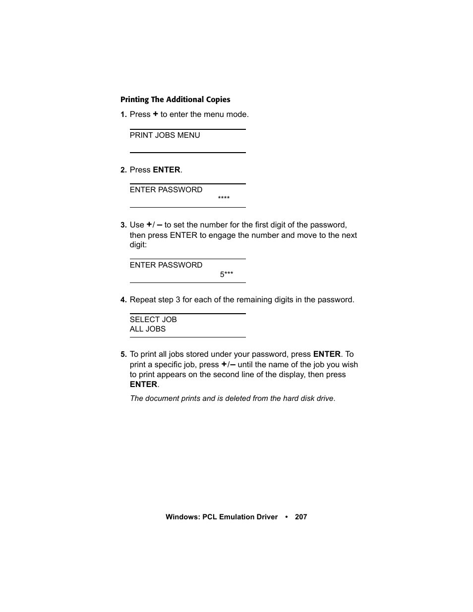 Oki C 5400n User Manual | Page 209 / 328