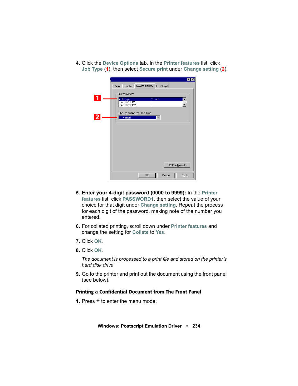 Oki C 5400n User Manual | Page 236 / 328